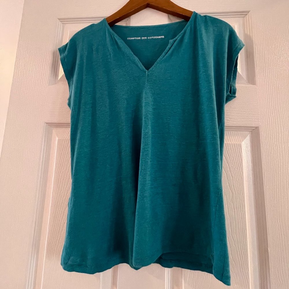 Comptoir des Cotonniers Linen T-shirt